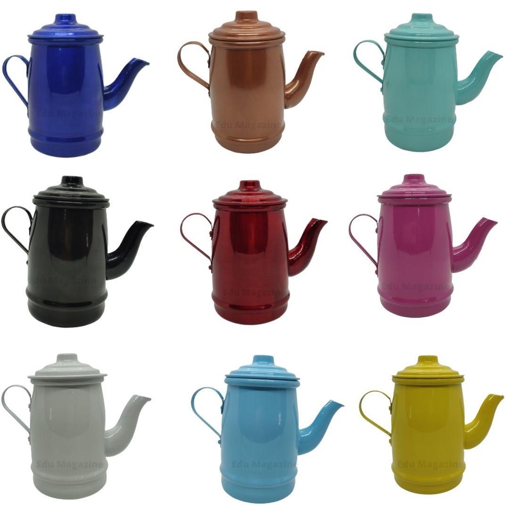 Bule Café Gourmet 500ml Esmaltado Escolha as Cores