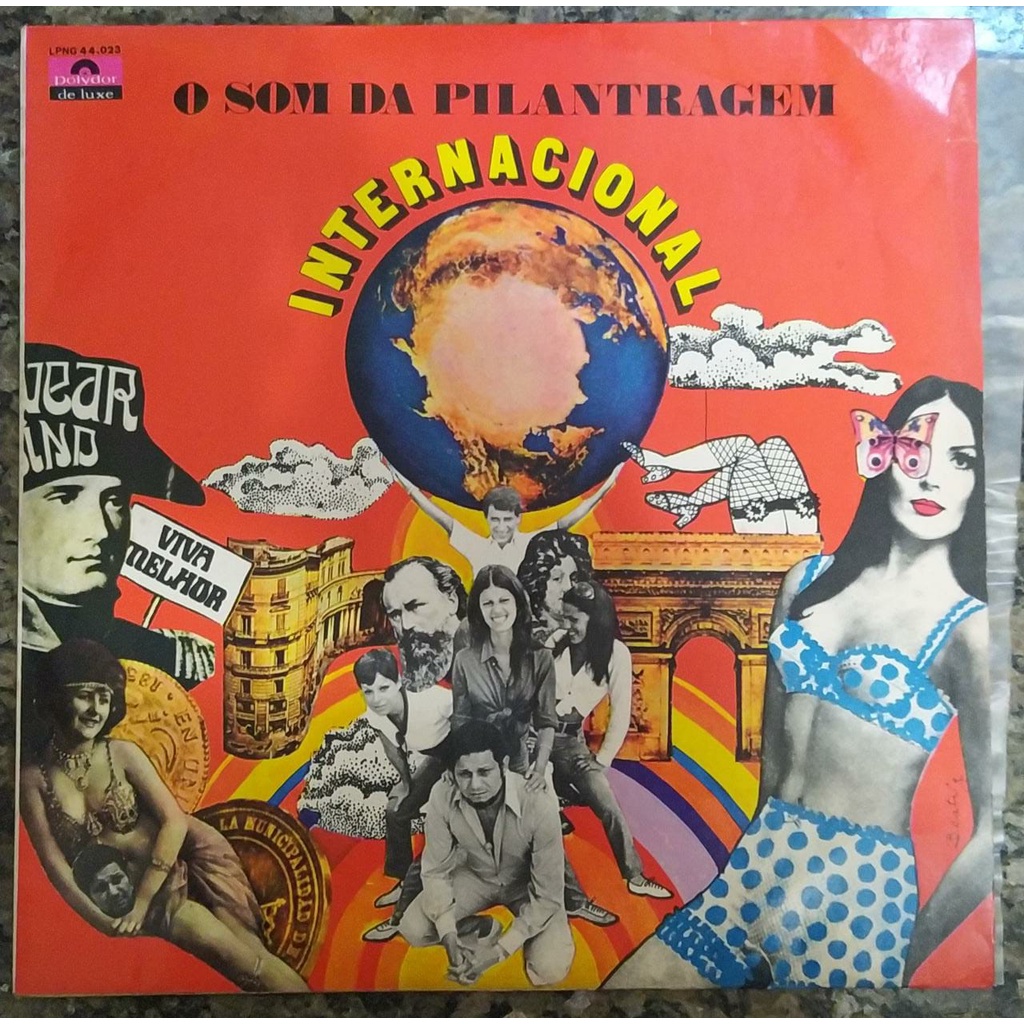 Lp A Turma Da Pilantragem-o Som Da Pilantragem Internacional | Shopee ...
