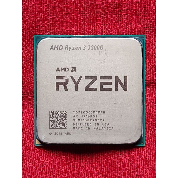 Processador ryzen 3 3200g com placa de video radeon vega 8