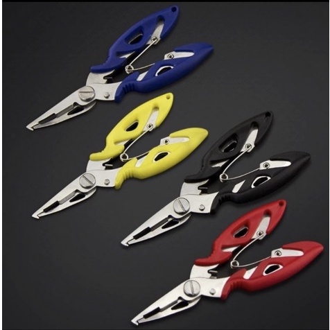 Alicate Multifuncional De Pesca Corta Aço Tira Anzol