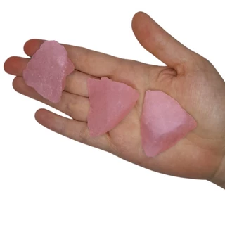 Quartzo Rosa Qualidade Extra Pedra Natural Bruta Unidade