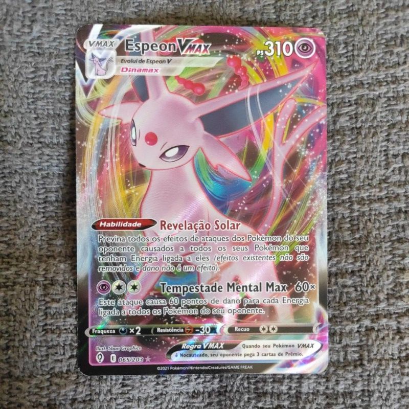 Espeon-VMAX (65/203), Busca de Cards