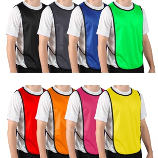 Kit 5 Colete De Futebol Simples Com Uma Face Tecido