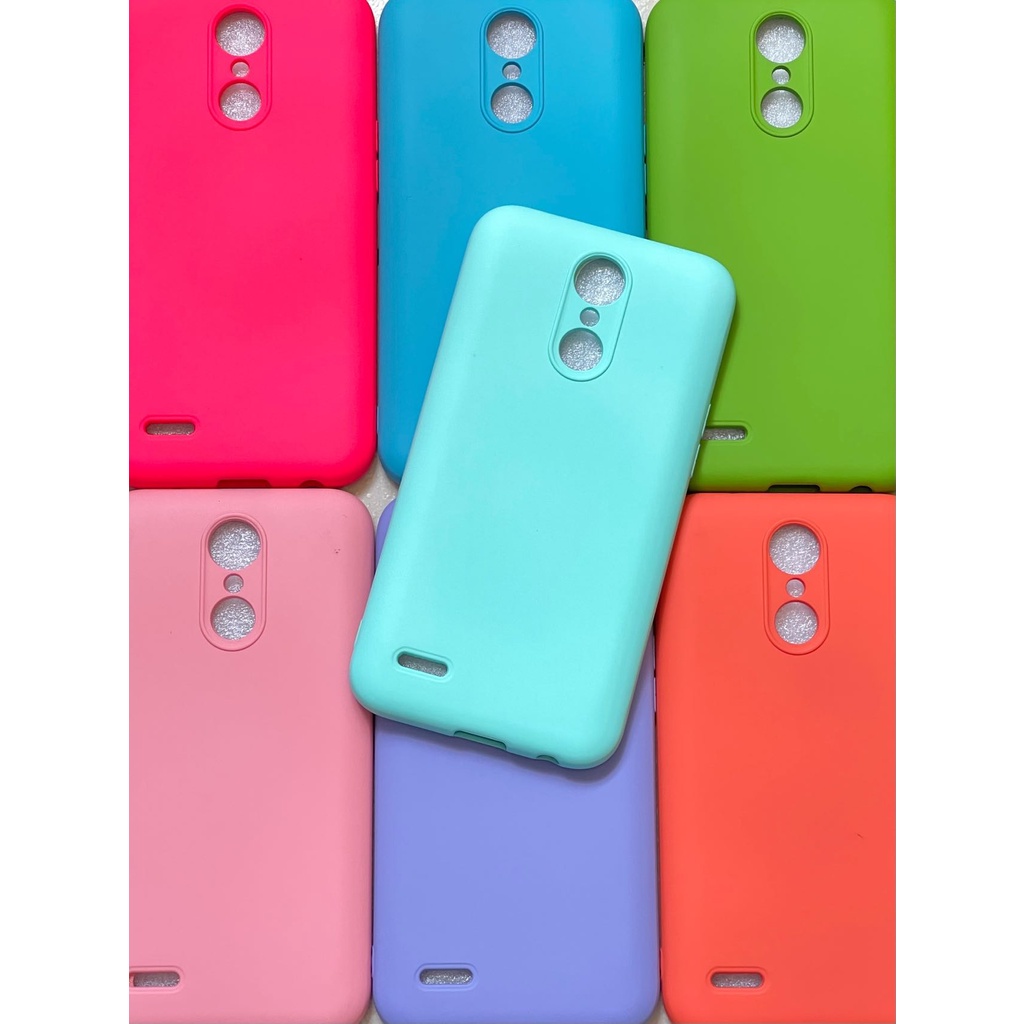Custodia in TPU Compatibile con LG K10 2017, Cover Protettiva Morbida e Antiurto con Ritagli Precisi e Design Sottile Antigraffio (Nero