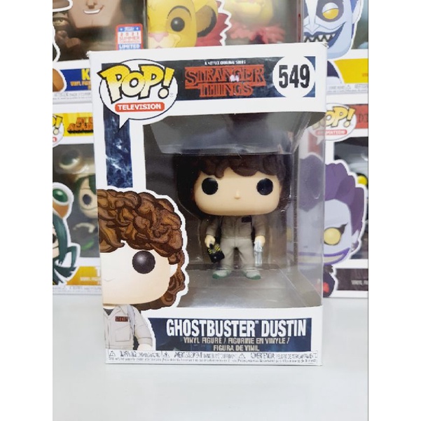 Figurine Funko Pop Ghostbuster Dustin – Stranger Things – Édition 2017 – Occasion