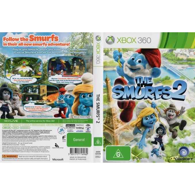 Jogo Smurf 2 Original Xbox 360, Jogo de Videogame Xbox 360 Usado 82591586