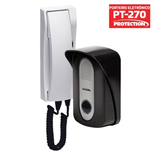 Porteiro Eletrônico Interfone Residencial Inviolável PT-270 Protection