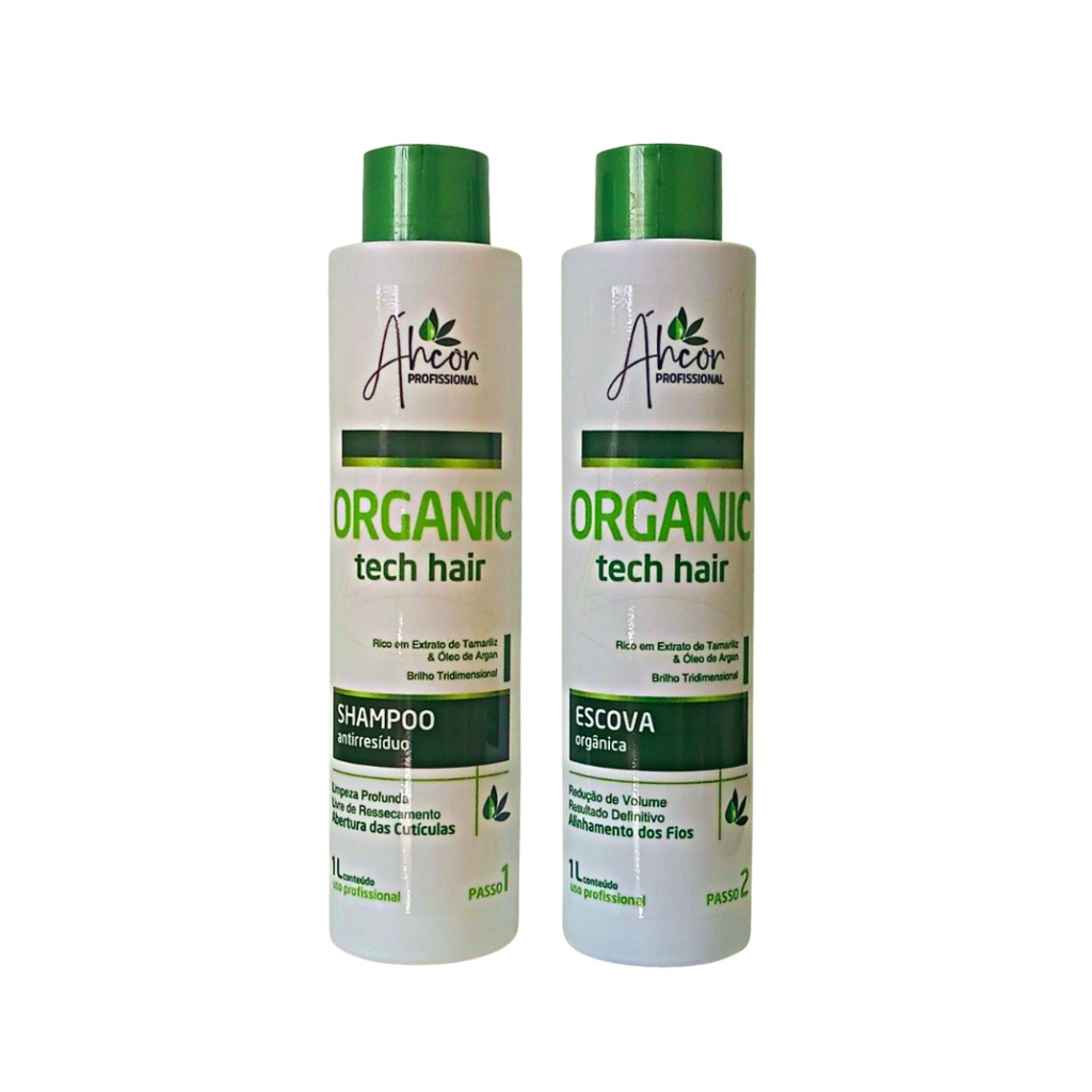 Kit Selagem Orgânica Zero Formol / Áhcor Profissional - 1000ml | Shopee ...