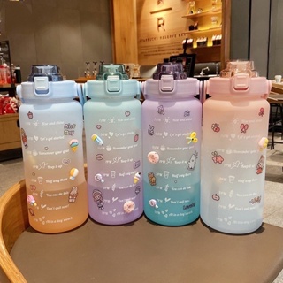garrafa 2 litros (2000ml) com adesivo  3D