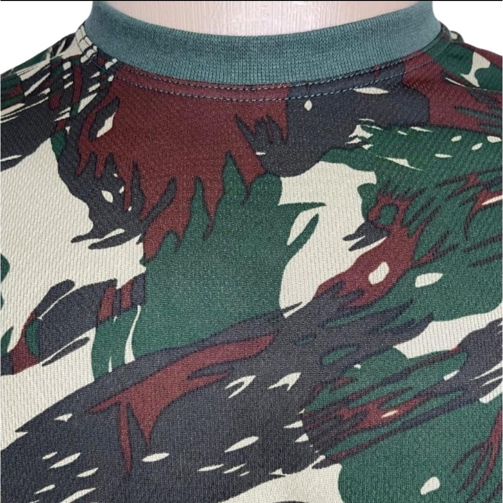 Camiseta Camuflada - Dry Fit Trilobal - Com O Nome De Guerra Bordado