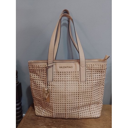 Bolsa de Ombro Bege Valentino