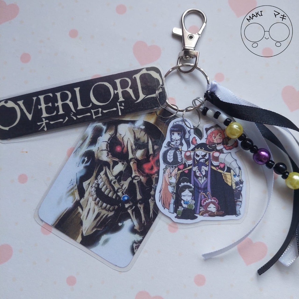 Chaveiro Plastificado Overlord - Anime