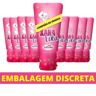 Gel Excitante Xanaloka 15g - Hot Flowers - Esquenta Esfria e Vibra- Sex Shop em Oferta na Shopee