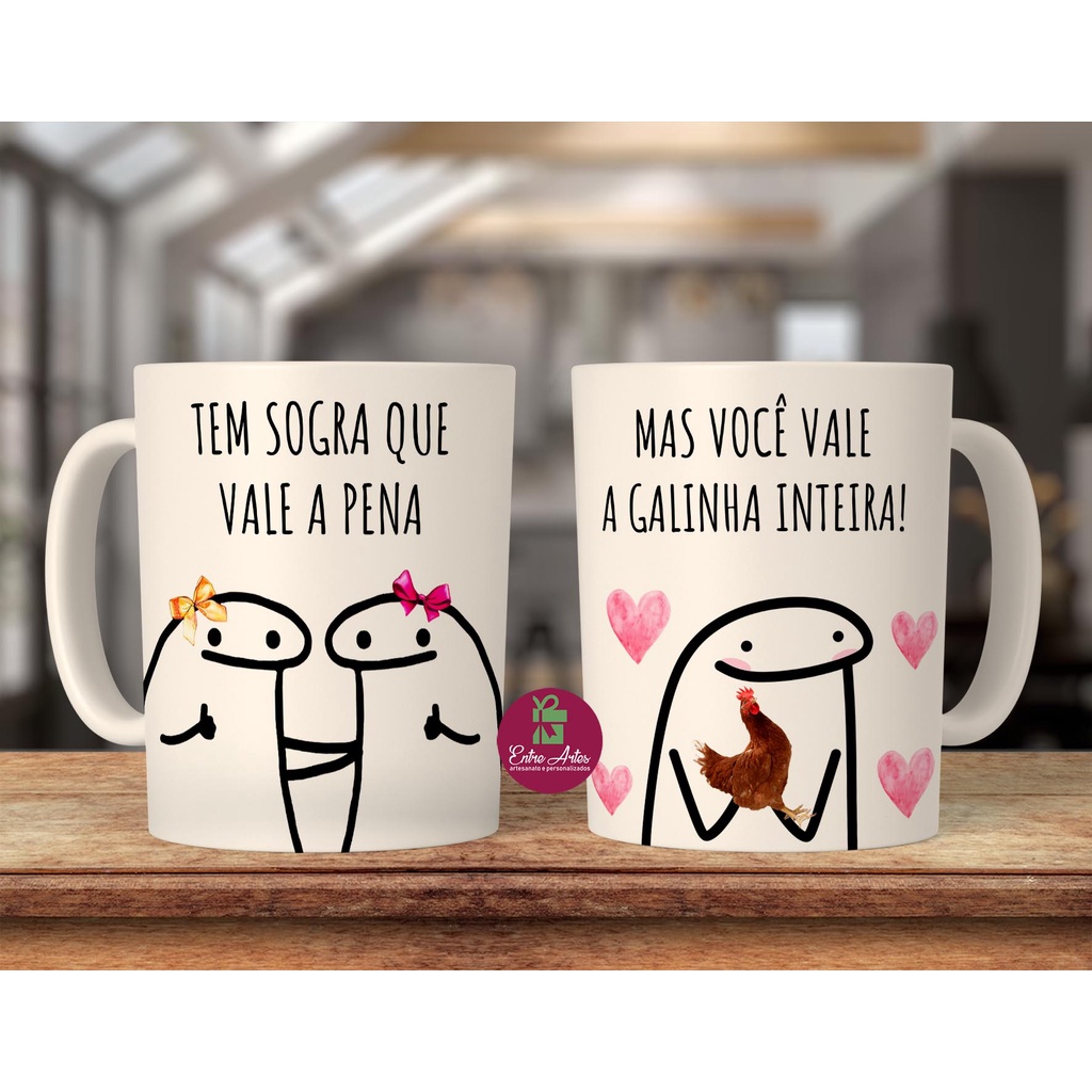 Caneca flork sogra divertida engraçada genro nora