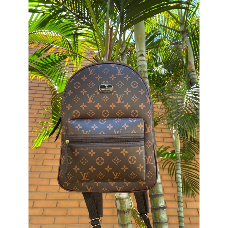 Mochila LV Feminina 𝐋𝐨𝐮𝐢𝐬 𝐕𝐮𝐢𝐭𝐭𝐨𝐧 Blogueira Bolsa Feminina  Masculina Faculdade Adulto Escola Grande