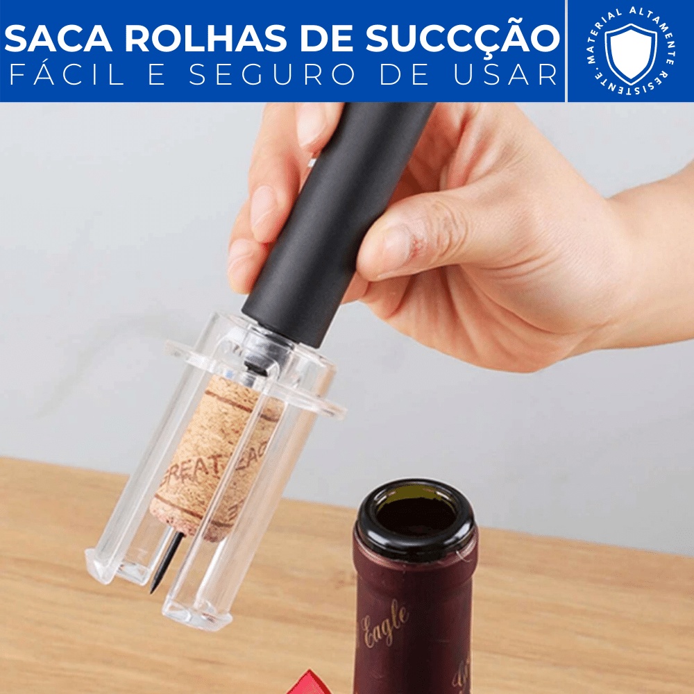 SACA ROLHAS 20 CM - Brasil Plásticos