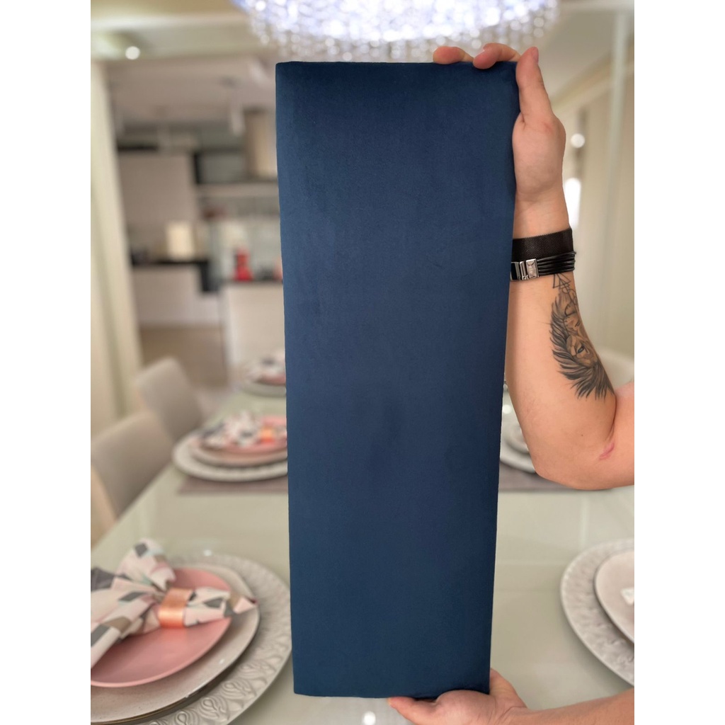 CABECEIRA DE CAMA ESTOFADA DECORATIVA EM MODULOS O ANUNCIO É PARA 1 PEÇA 20X60