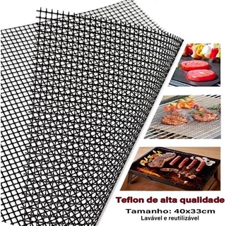 Tapete Para Churrasqueira Teflon Churrasco Antiaderente Oferta
