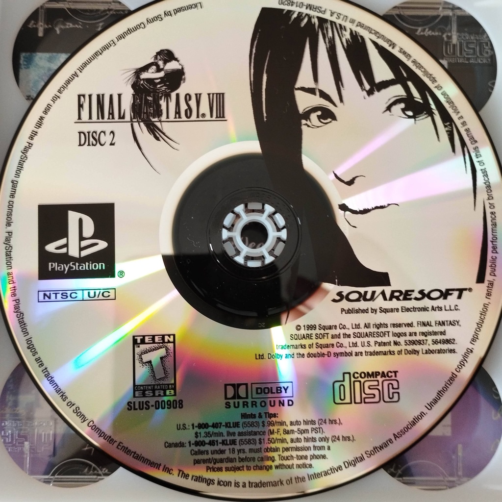 Final on sale Fantasy VII & VIII & IX Playstation 1