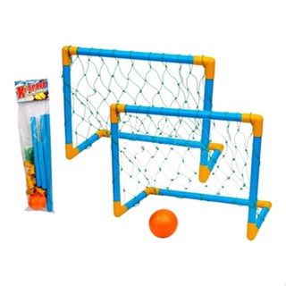 Kit Futebol Infantil Golzinho Trave com Rede e Bola Ki-Trave