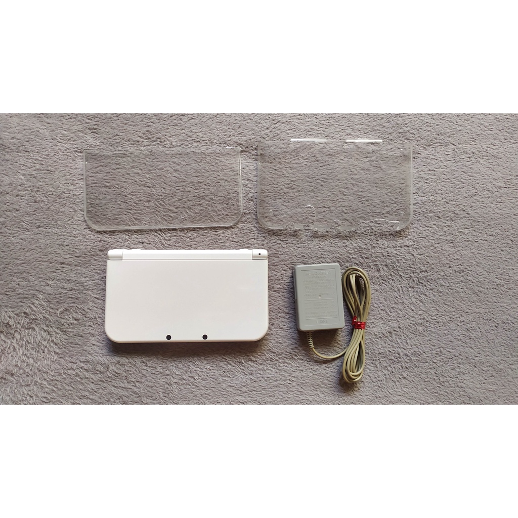 New Nintendo 3DS XL Branco Perola, Pearl White, 4gb, Capa de Acrilico