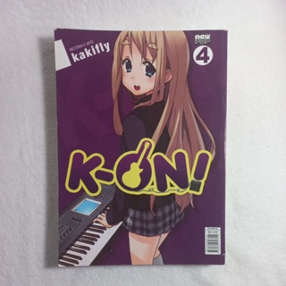 Mangás K-on Nº 1 Ao 4 + Colégio E Faculdade ( Frete Grátis