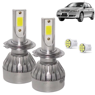 Kit Lampada Super Led Astra 1999 2000 2001 2002 Farol Baixo H7 20000 Lumens