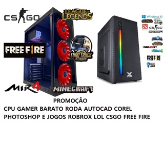 PC GAMER BARATO PRA JOGAR FIFA 23 