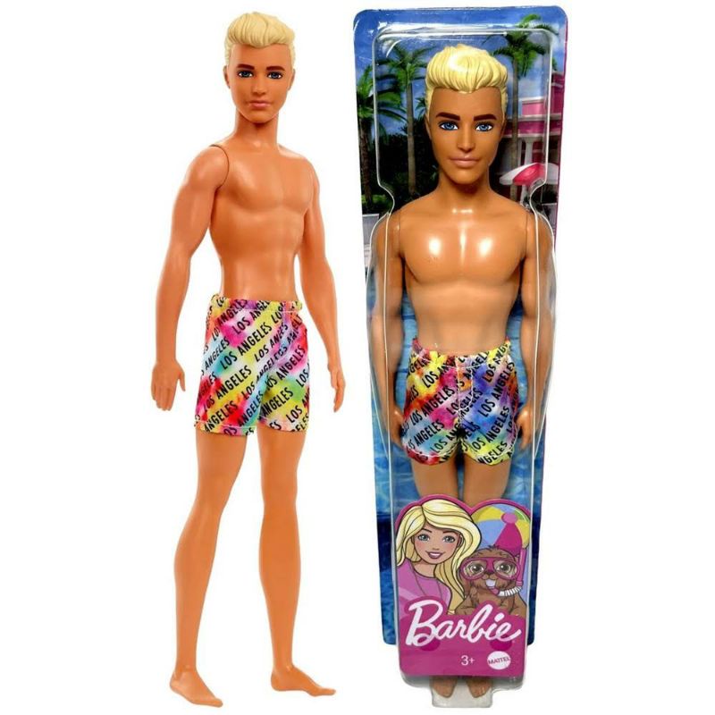Boneco Ken Loiro Fashion Praia Verão Original Lacrado - Bermuda - Namorado  Da Boneca Barbie - Mattel Brinquedos