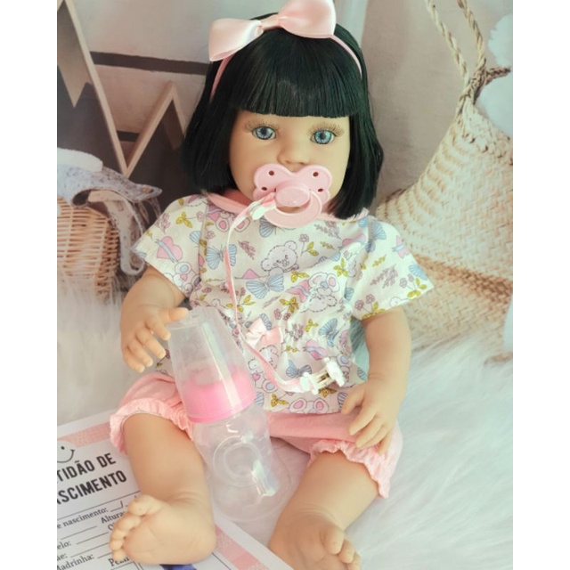 Bebe Reborn Menina Encantadora Princesa Real, Promoção