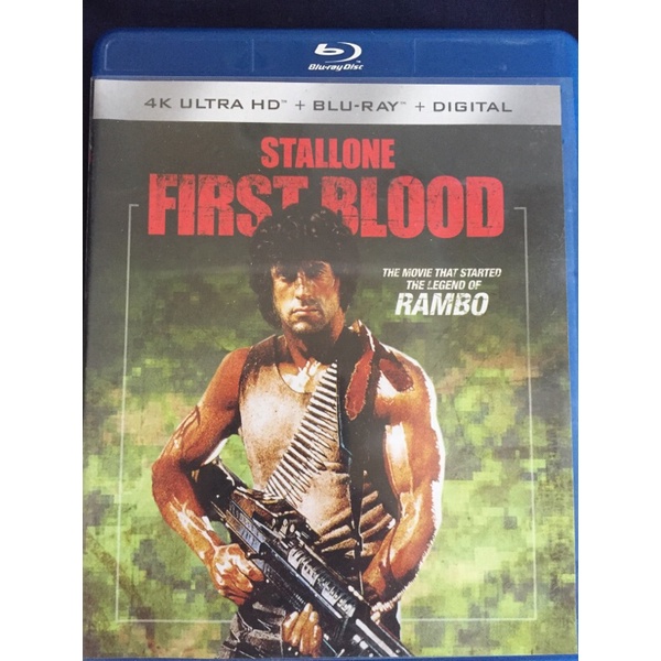 RAMBO - PROGRAMADO PARA MATAR DIGISTAK COM 1 BLU-RAY E 1 DVD