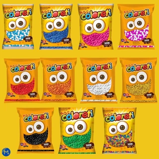 Confete Chocolate Coloreti Jazam 500g Escolha a Cor