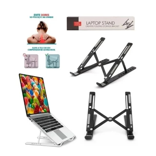 Suporte Notebook Dobrável Ergonômico Ajustável Netbook Tablet
