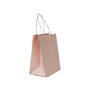 SACOLA PARA PRESENTE KRAFT PP 13,5X8X16 C/ 50 UN.