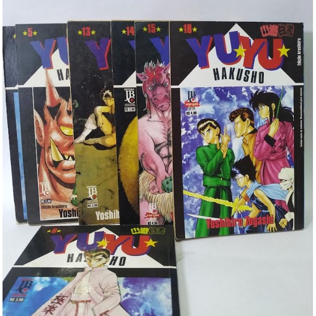 Yu Yu Hakusho – Anime Comics  Biblioteca Brasileira de Mangás