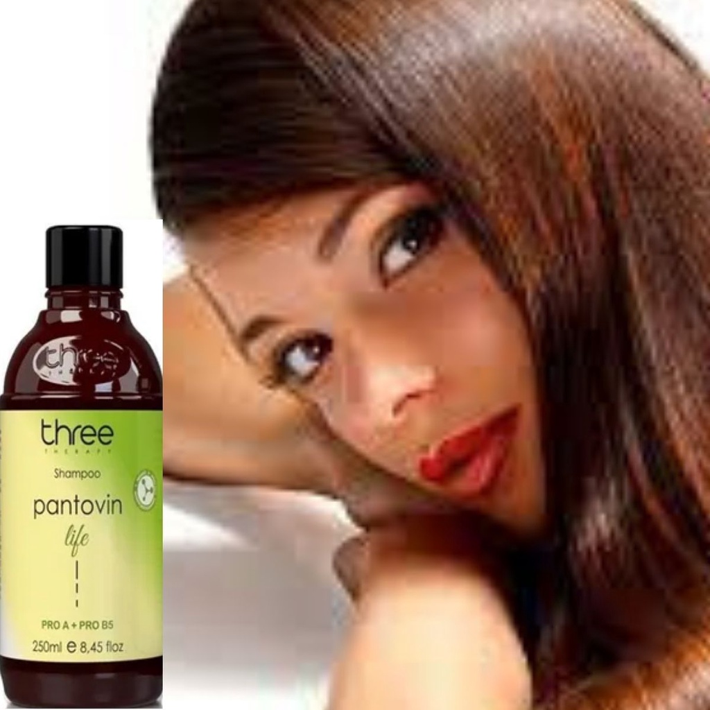 Shampoo Three Therapy Life Pantovin 250ml | Shopee Brasil