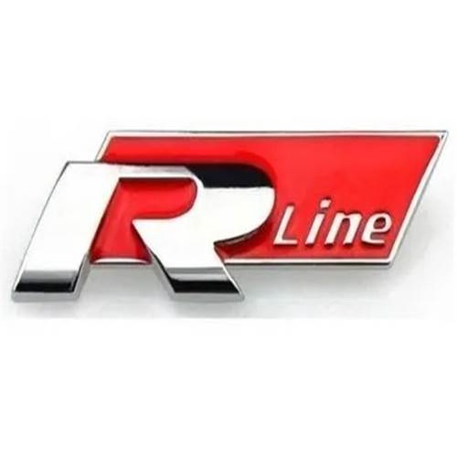Acessorios Golf Jetta Polo Gol Emblema Grade R Line Rline | Shopee Brasil