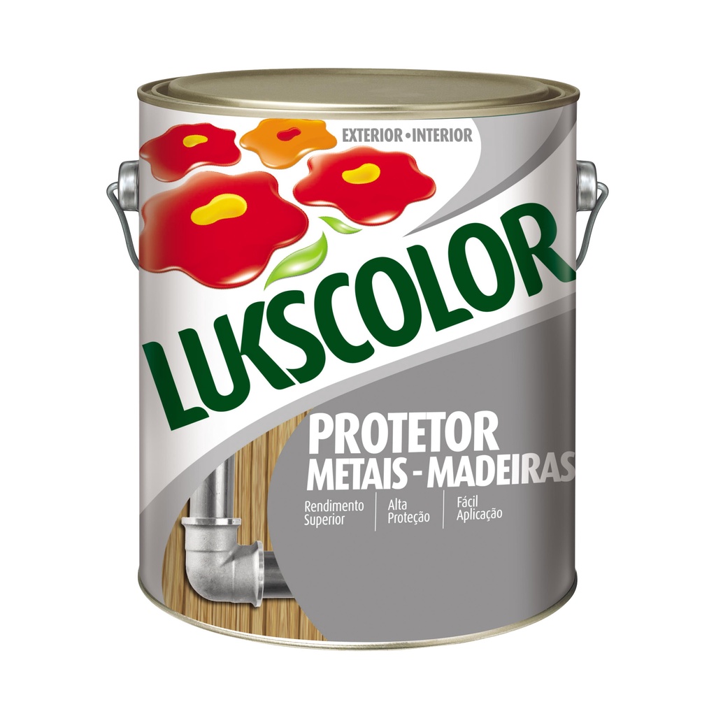 Fundo Galvanizado Preparador 3,6l Branco Luksgalv Lukscolor