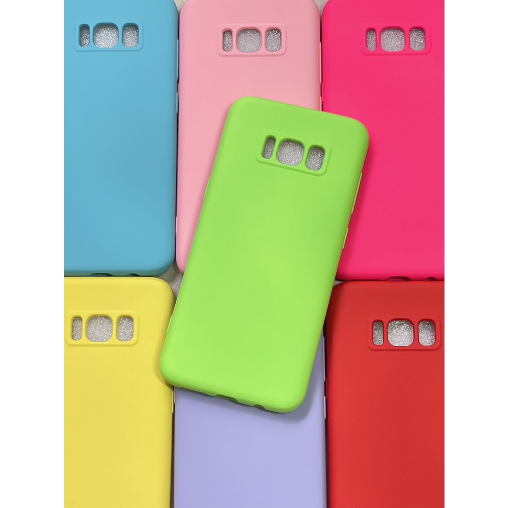 Capa Capinha Samsung S8 e S8 Plus Silicone Aveludado