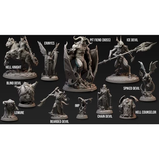 Demônios para RPG - Enemies - A Light in the Shadow