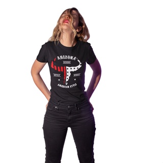 T-shirt Feminina Top Estilo Country Promoção Algoddão Macio
