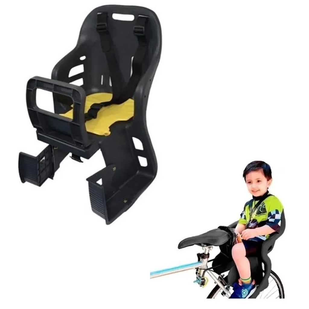Cadeirinha Traseira para Bagageiro Bicicleta Cadeira Infantil Plástico ...