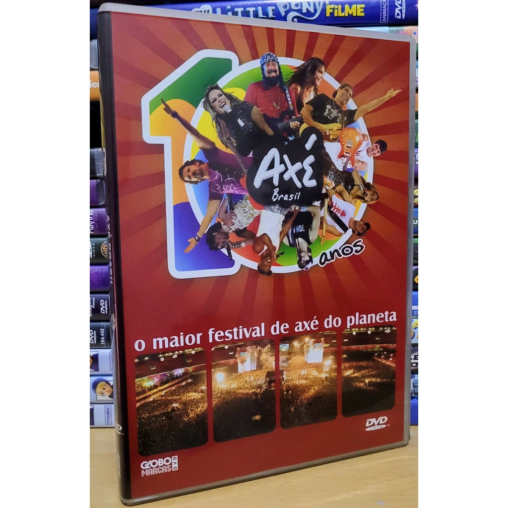 DVD Axé Brasil 10 Anos - Ivete Sangalo, Cláudia Leitte | Shopee Brasil