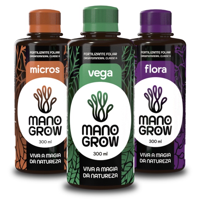 Kit Completo Fertilizante Vega Flora E Micros Cultivo Indoor Shopee Brasil