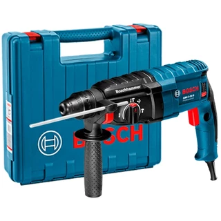 Martelete Perfurador Rompedor 800W Com Maleta 110V e 220v GBH2 24D Bosch