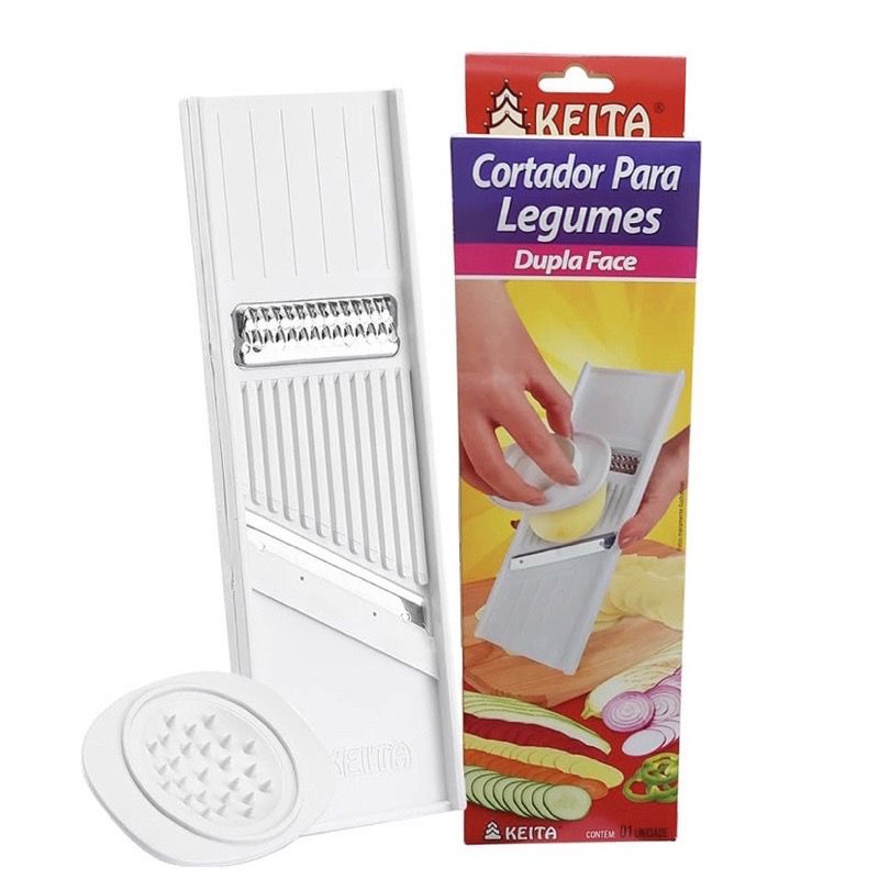 Cortador para Legumes Verduras Ralador Fatiador Mandolin Dup