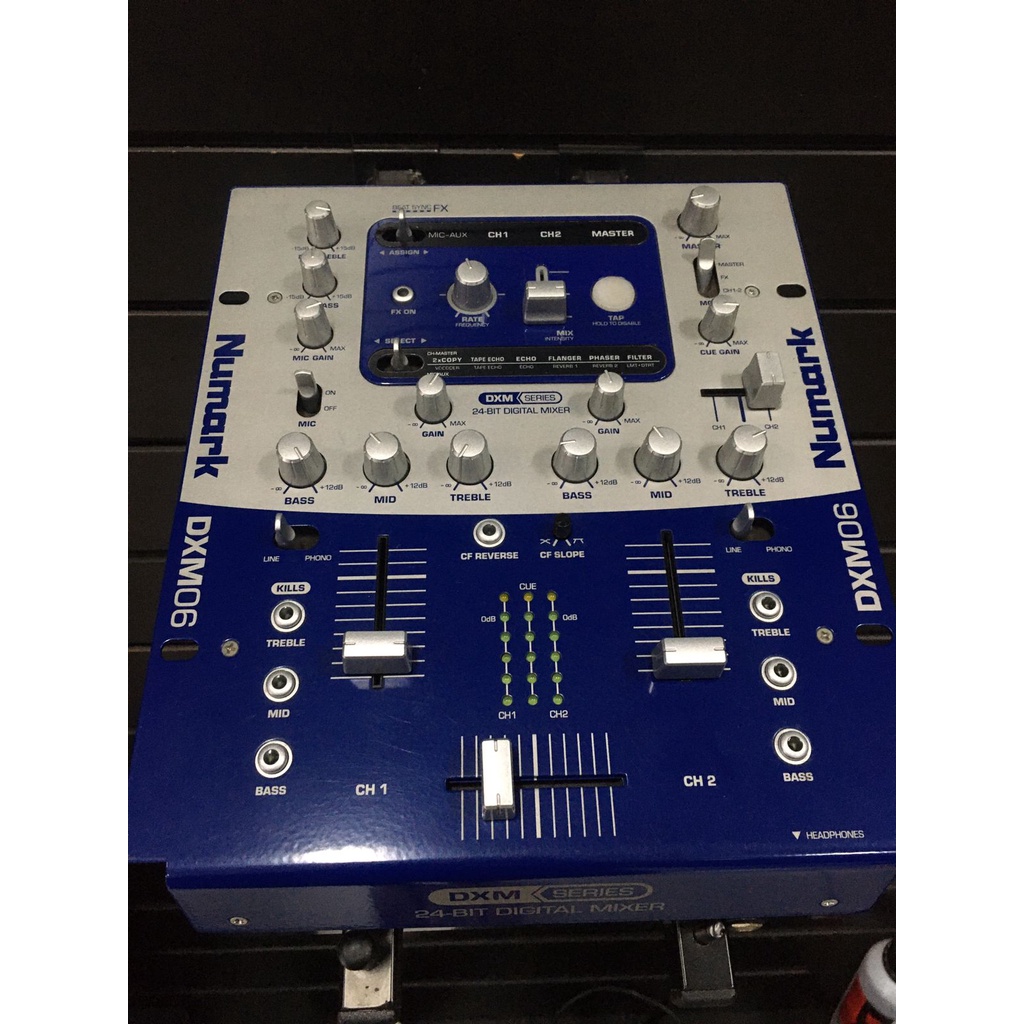 Mixer Para Dj Numark 24-bit Dxm Series Dxm-06 2 Canais | Shopee Brasil