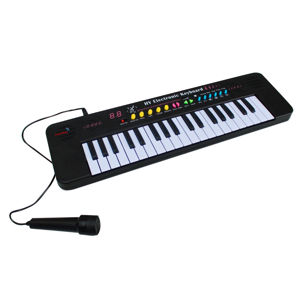 Brinquedo Teclado Musical Infantil Colorido 31 Teclas Importway