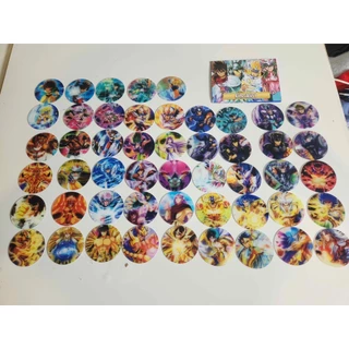 Coleção de Tazos Os Cavaleiros dos Zodíaco Vol. 3 DKV 3D