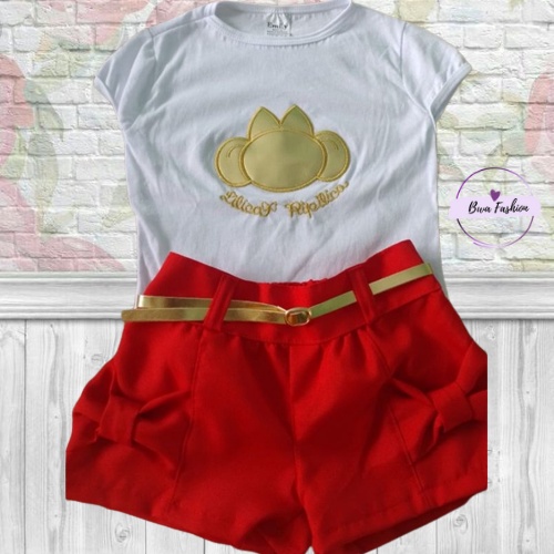 Mini Diva Conjunto Infantil Feminino Roupa Criança Chic Look Estampas  Sortidas 8 Anos - Estampa Étnica